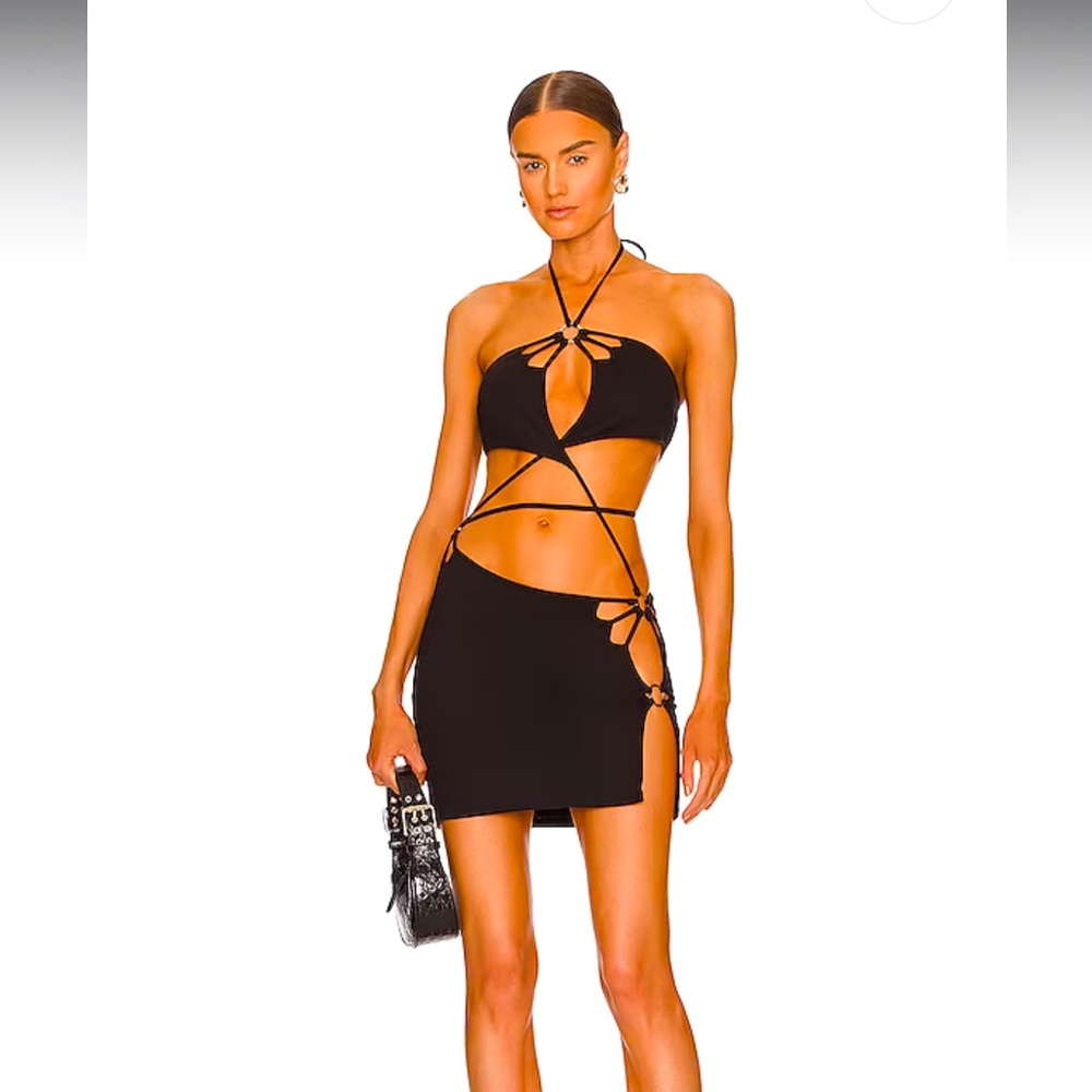 Simone mini dress from h:ours x Revolve 🖤